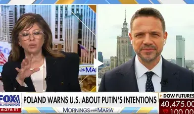 Trzaskowski w Fox News.webp