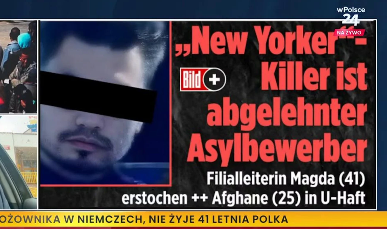 Brutalne zabójstwo Polki w Niemczech. Afgański imigrant zaatakował ją nożem w miejscu pracy