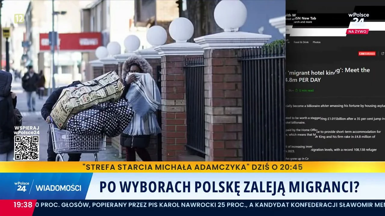 Wiadomości: Czy po wyborach Polskę zaleją imigranci?