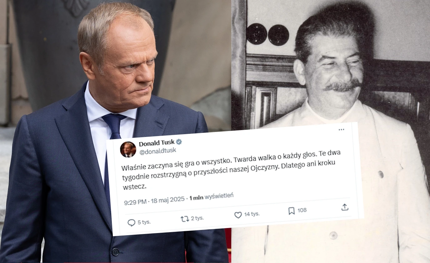 Tusk jak Stalin. On to naprawdę powiedział!