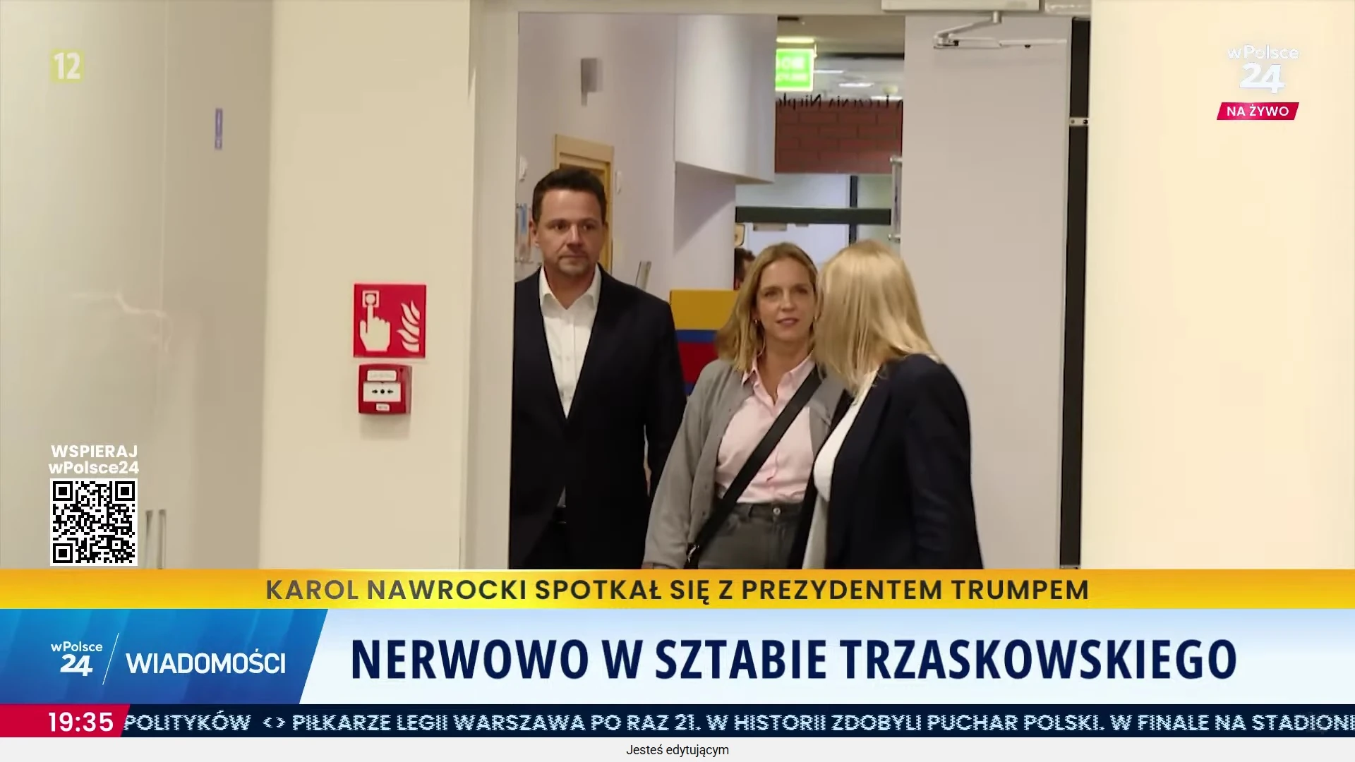 Ciężkie chwile w sztabie Rafała Trzaskowskiego
