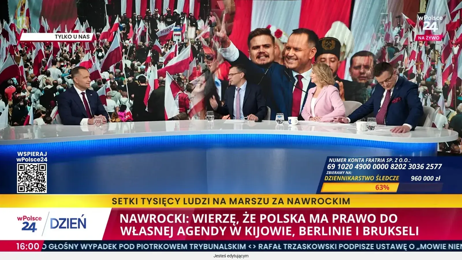 Karol Nawrocki dla wPolsce24: Zobaczyliśmy erupcję obywatelskiego sprzeciwu