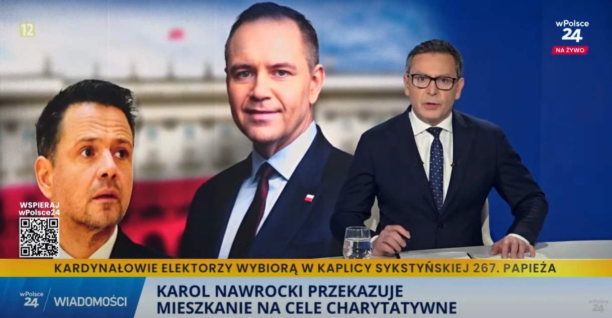 Pełne wydanie Wiadomości wPolsce24 z dnia 4 maja 2025 r.