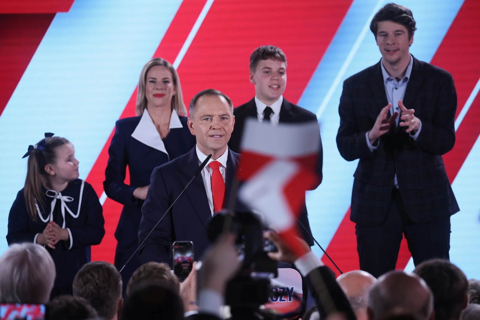 Pierwszy komentarz Nawrockiego po ogłoszeniu wyników exit poll: "Zwyciężymy i ocalimy Polskę”