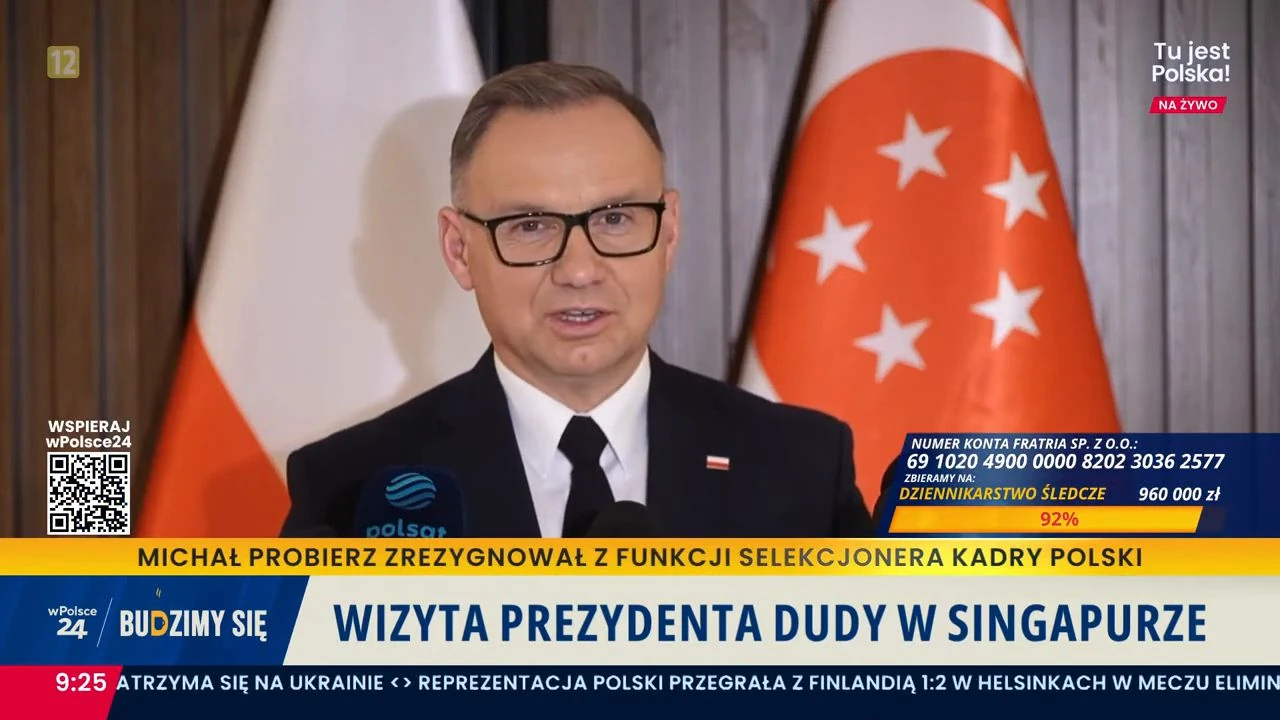 Smerf Narciarz punktuje Papę. Prezydent obnaża działania premiera i jego manipulacje
