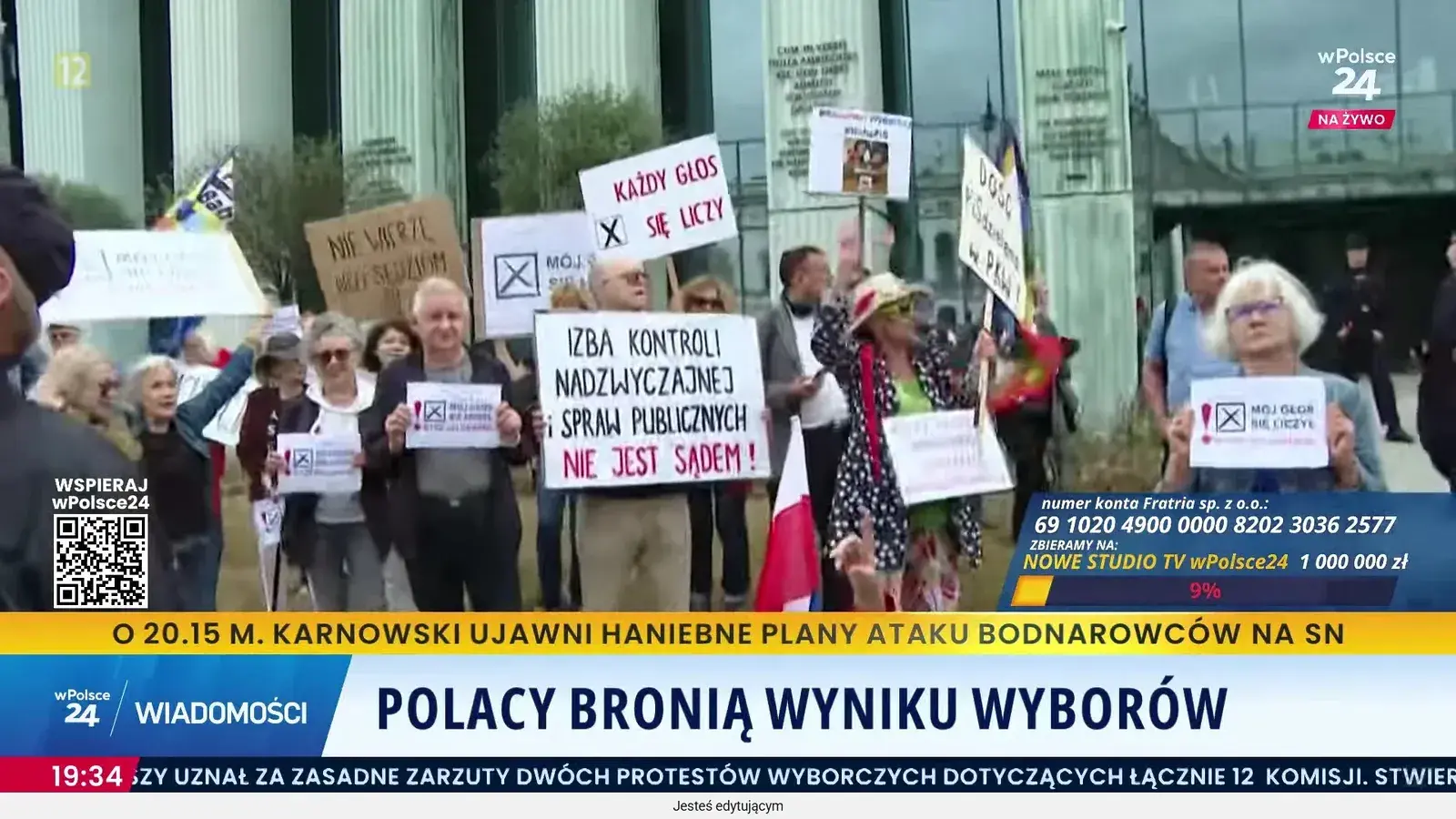 Polacy bronią wyniku wyborów: Władza nie potrafi przegrywać