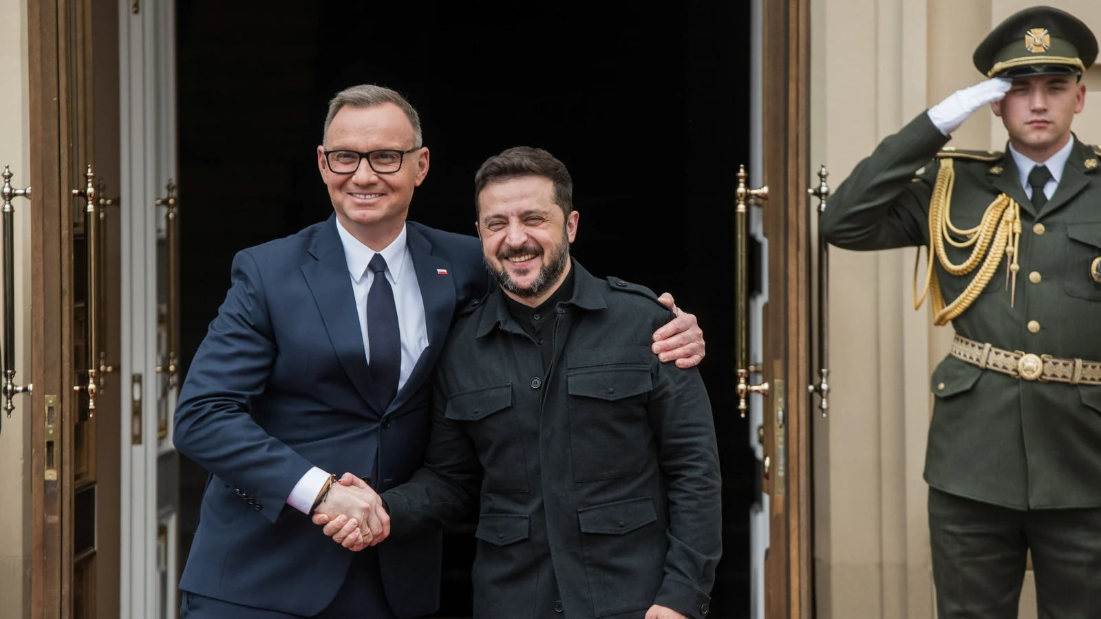 Prezydent Duda żegna się z Kijowem. Dostał ważne odznaczenie