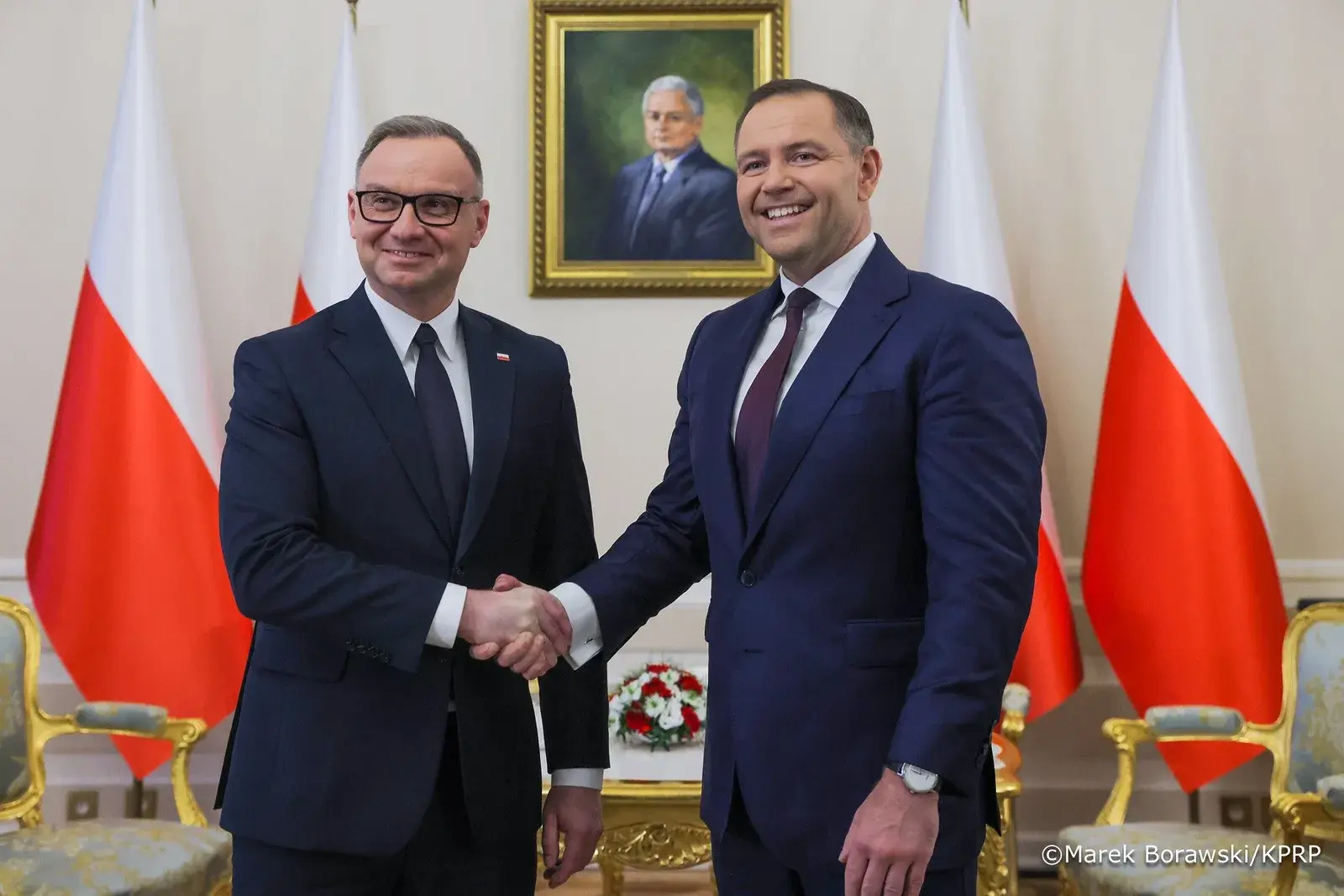 Jak prezydent z prezydentem. Andrzej Duda spotkał się ze swoim następcą