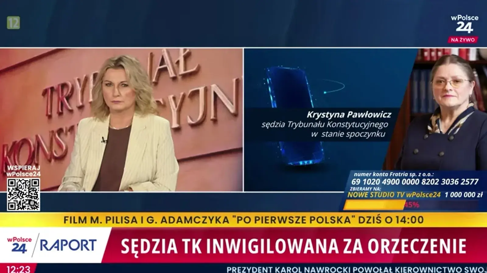 Sędziowie Trybunału Konstytucyjnego na celowniku prokuratury. „Bezprawna inwigilacja”
