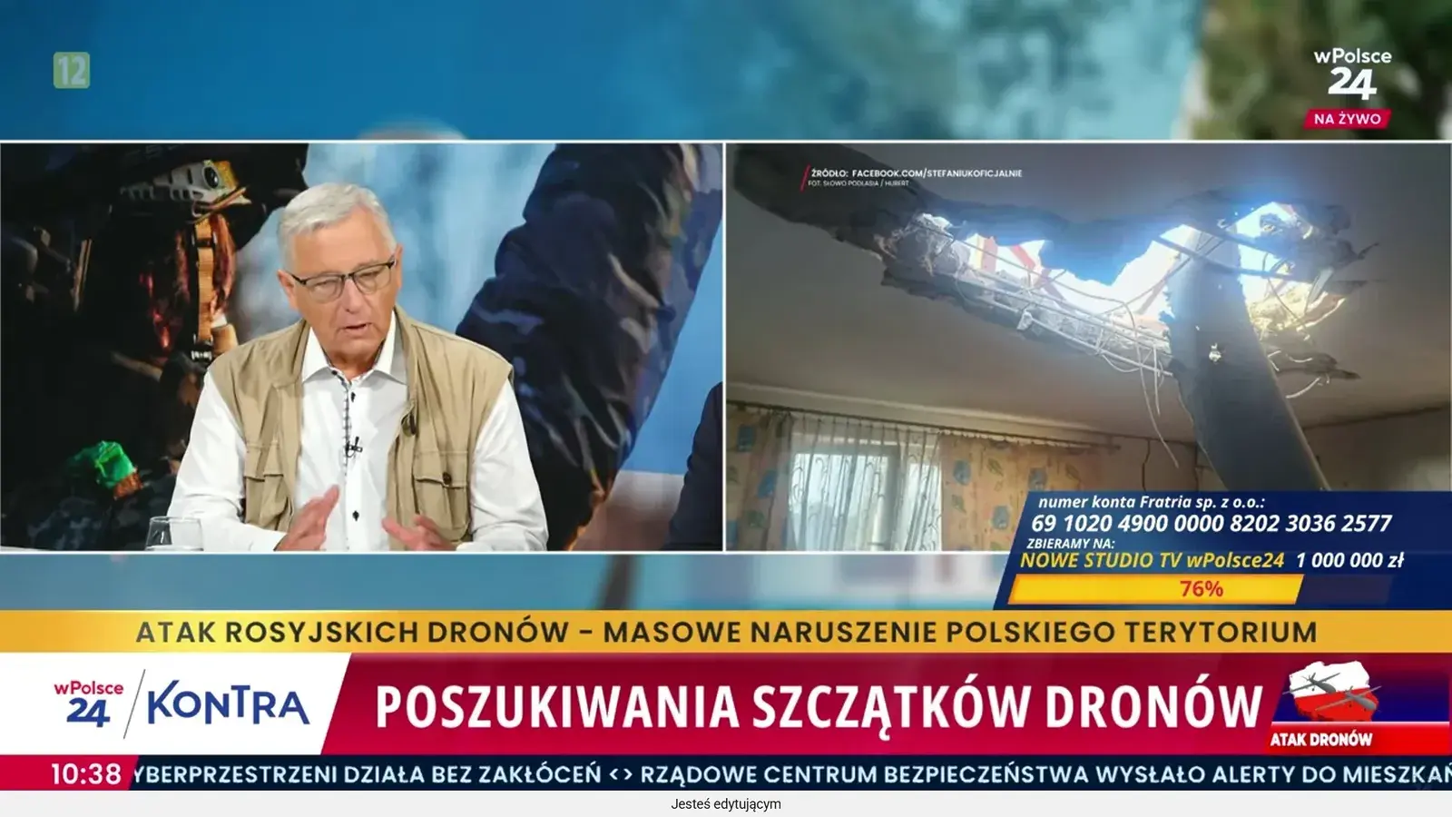 "Sprawa ochrony przed dronami została kompletnie zaniedbana". Mocne słowa byłego ministra obrony