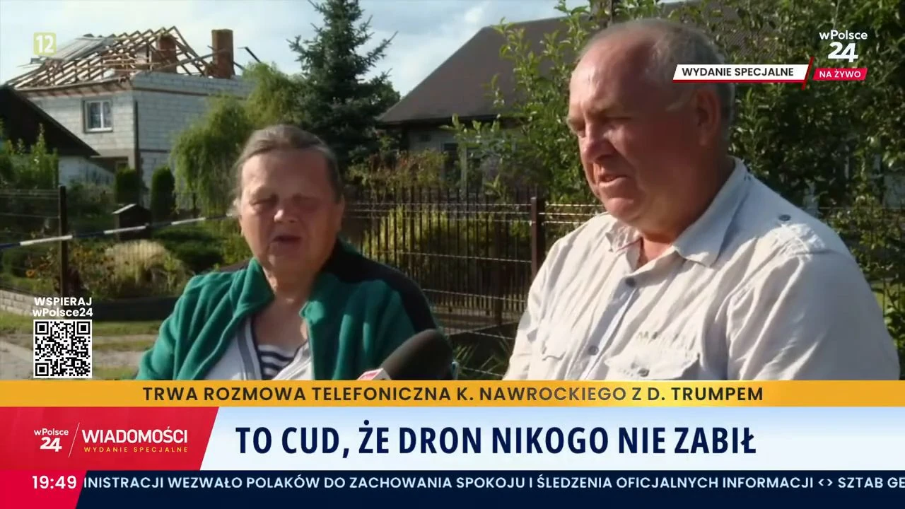 To cud, iż dron nikogo nie zabił! Poruszające słowa ofiar ataku