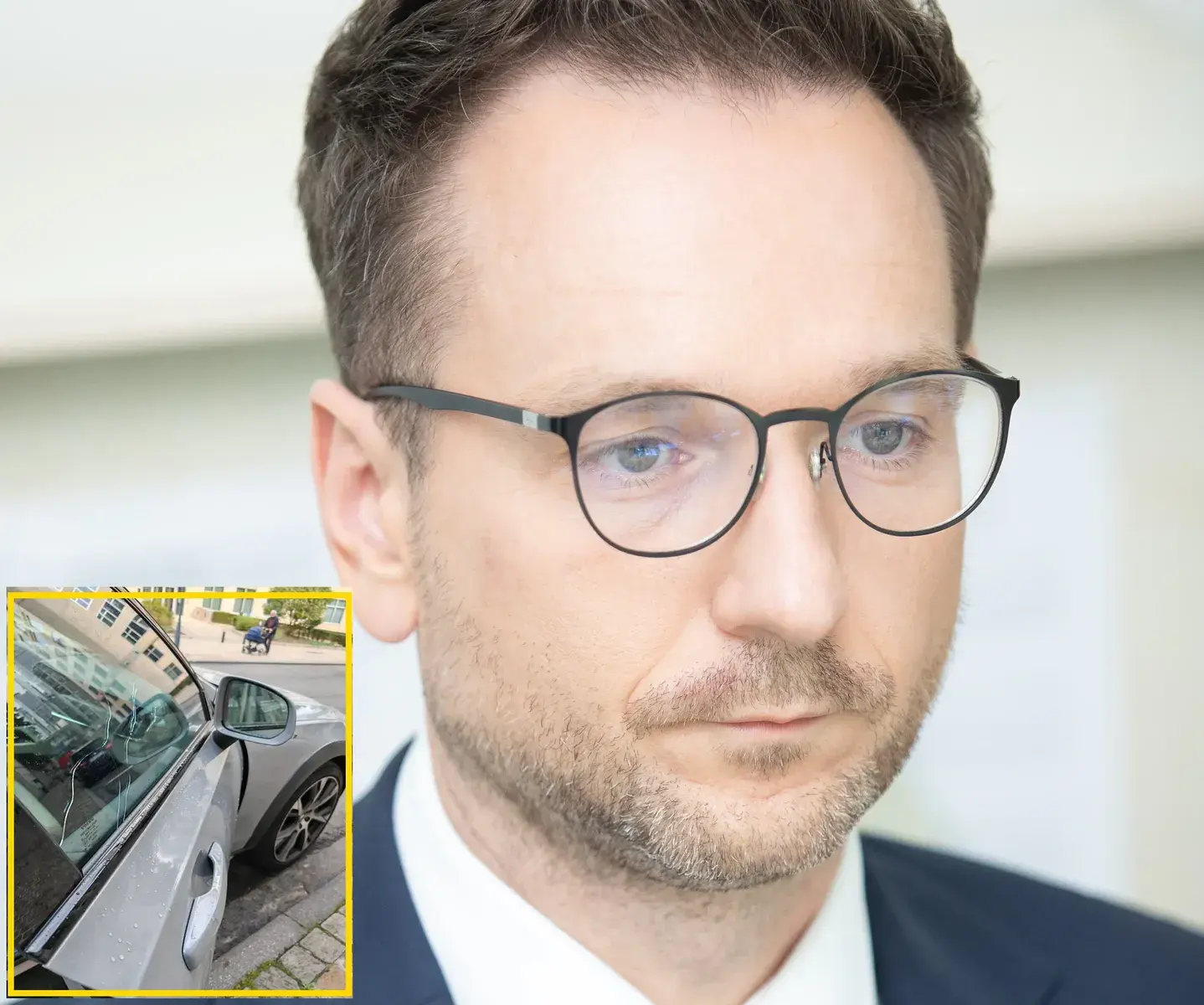 Auto europosła PiS ostrzelane! "Brukselska dzicz"