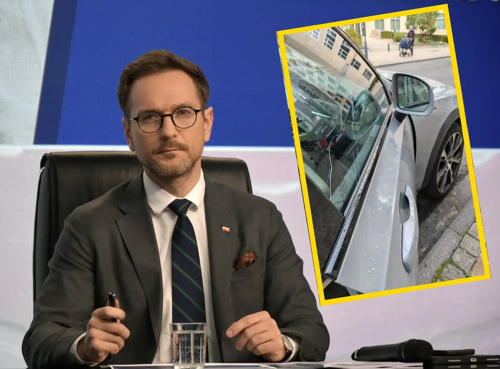 "To nie był przypadek, celowali w moje auto". Belgijska prokuratura bada ostrzelanie samochodu europosła PiS