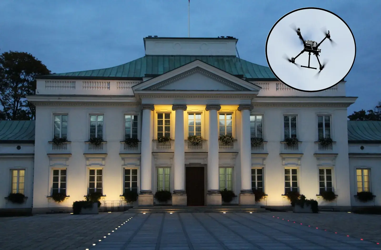 Dron nad Belwederem. Zatrzymani młodzi cudzoziemcy - szpiegostwo czy głupi żart?