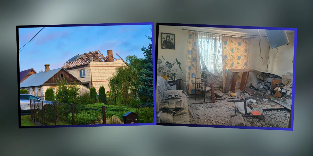 Skandal w Wyrykach. Właściciel domu: Będę domagał się odbudowy od państwa