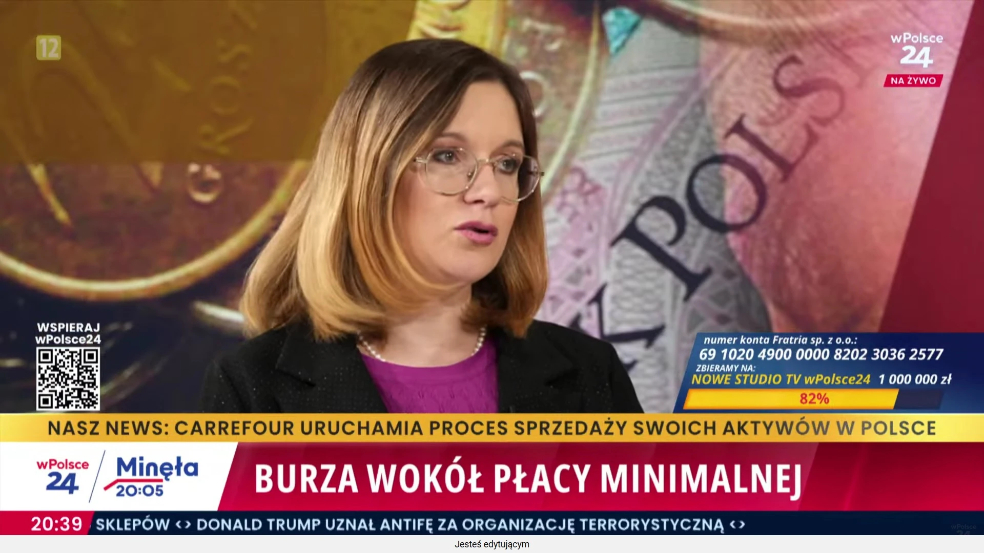 Burza wokół płacy minimalnej. Paulina Matysiak: Realnie pensje nie wzrosną wcale