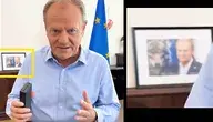 Donald Tusk nagrał filmik o magazynie energii i dał swoje zdjęcie z wilkiem
