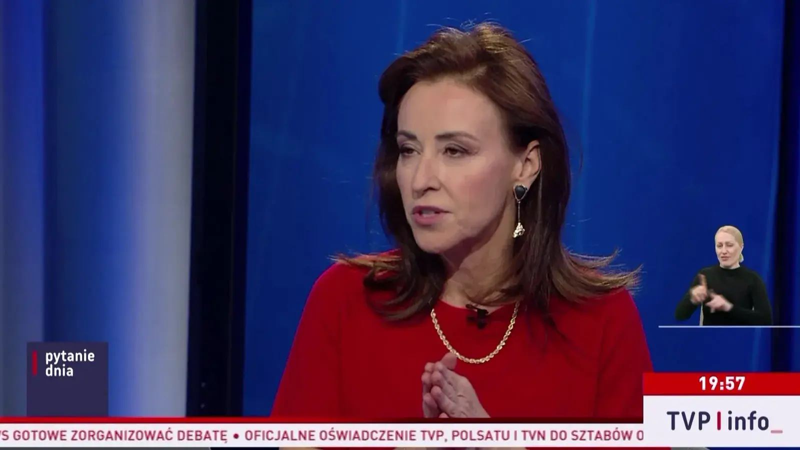 Gwiazda TVP na wojennej ścieżce. Składa zawiadomienie na kolejnego dziennikarza