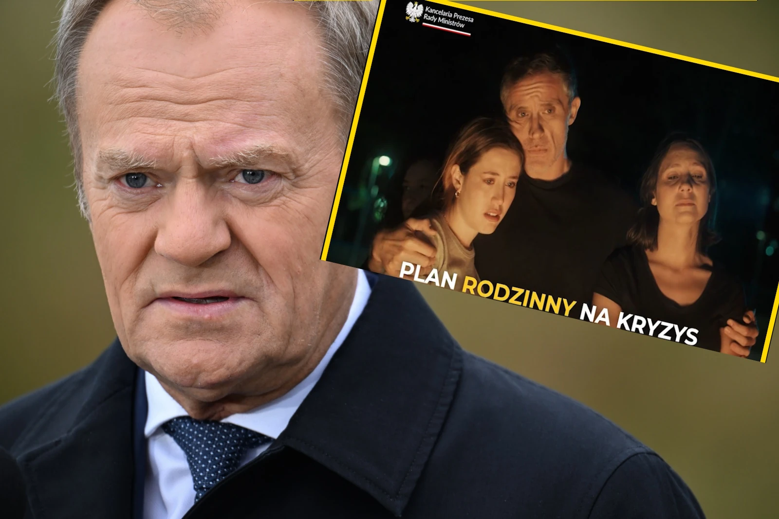 O co chodzi Tuskowi? Kontrowersyjna kampania w sprawie wojny. „Ucieczkowa histeria”