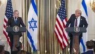 Prezydent USA Donald Trump i premier Izraela Benjamin Netanjahu podczas spotkania w Białym Domu, na którym ogłoszono plan zakończenia wojny w Strefie Gazy.
