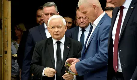jarosław kaczyński przedterminowe wybory.webp