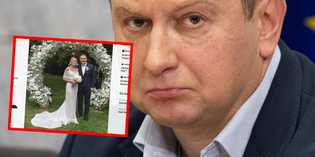 Tomasz Trela po raz drugi stanął na ślubnym kobiercu. Tym razem w w rozchełstanej koszuli