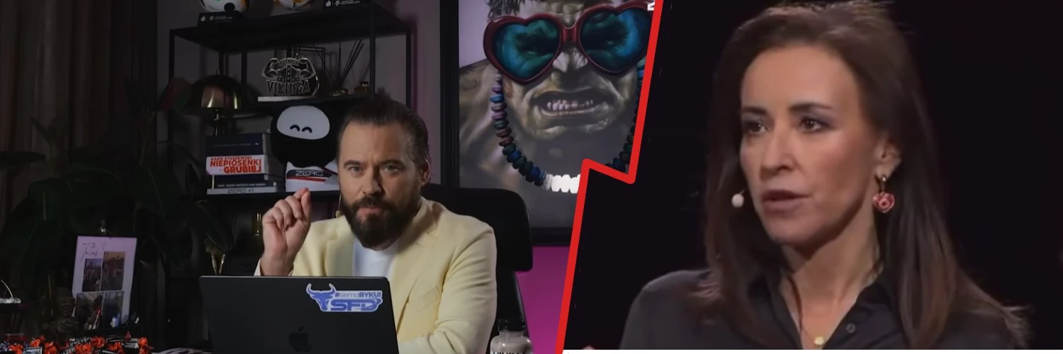 "Robić sobie z syna tarczę". Stanowski ostro odpowiada na oskarżenia Wysockiej-Schnepf