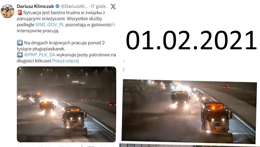 Kto nami rządzi?! choćby zdjęcie pracujących pługów użyli z czasów rządów... Zjednoczonej Prawicy!