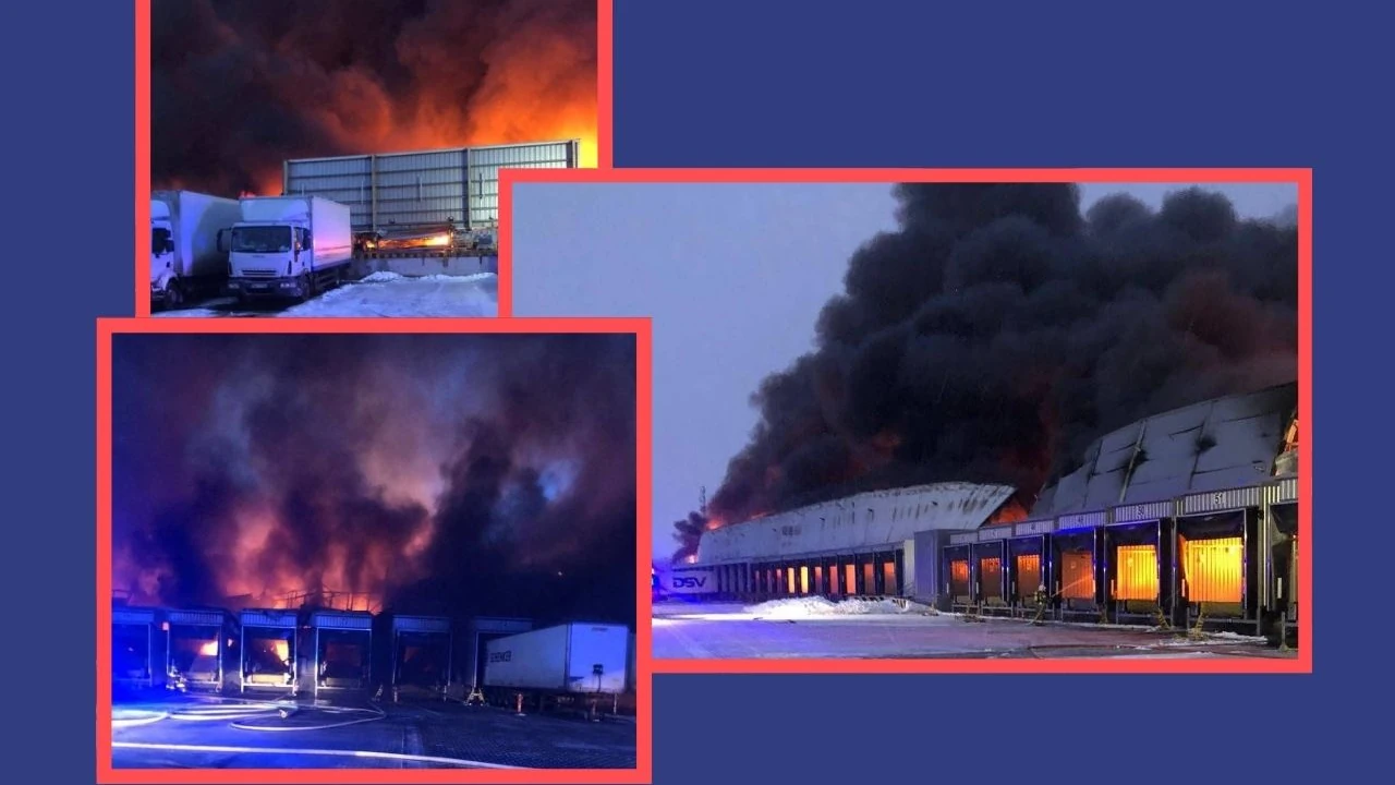 Gigantyczny pożar hali w Wielkopolsce. Ponad 100 strażaków w akcji