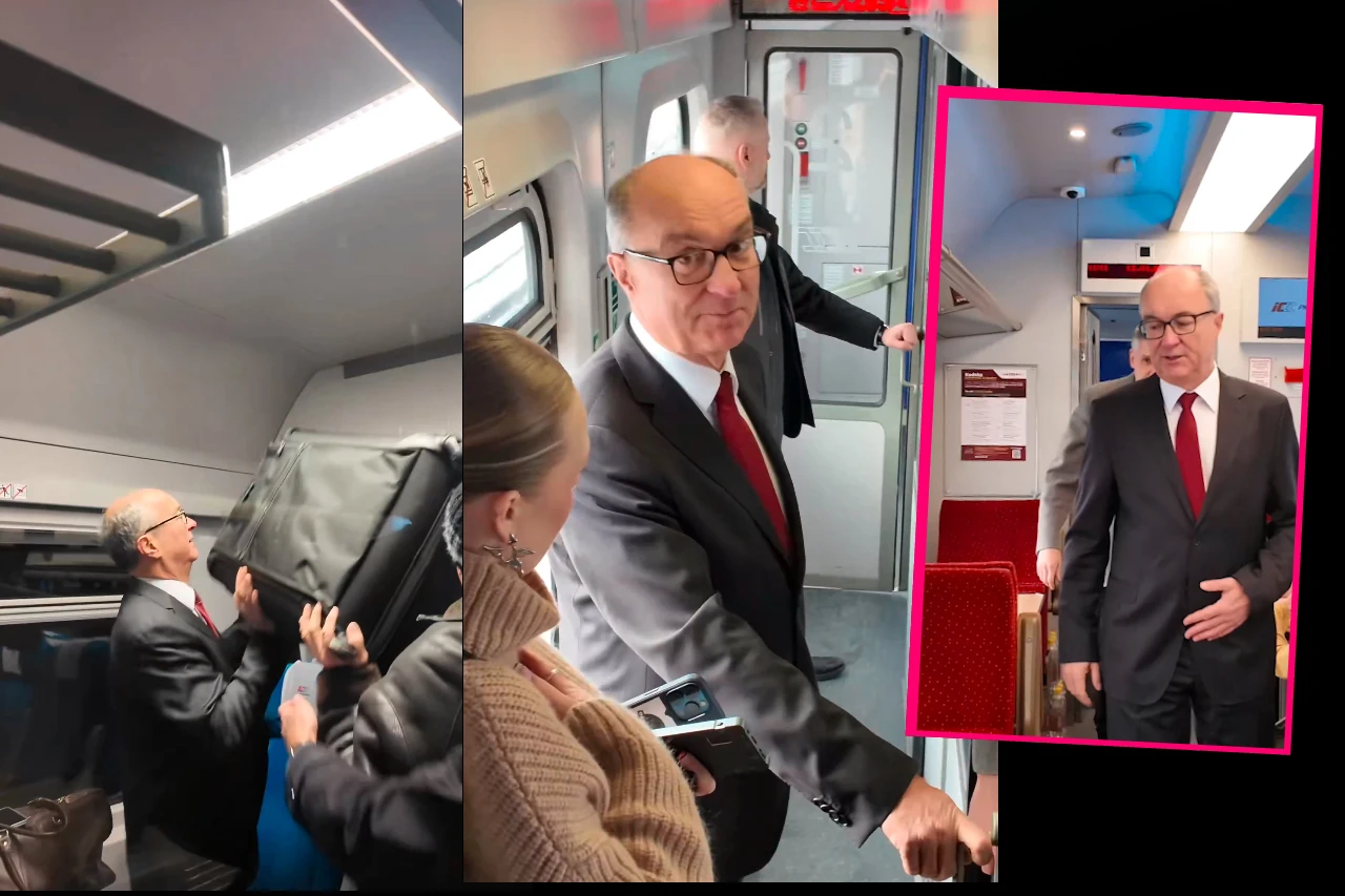 Marszałek Czarzasty pochwalił się, iż pojechał pociągiem do Niemiec. Ekologia? Nie, fobia