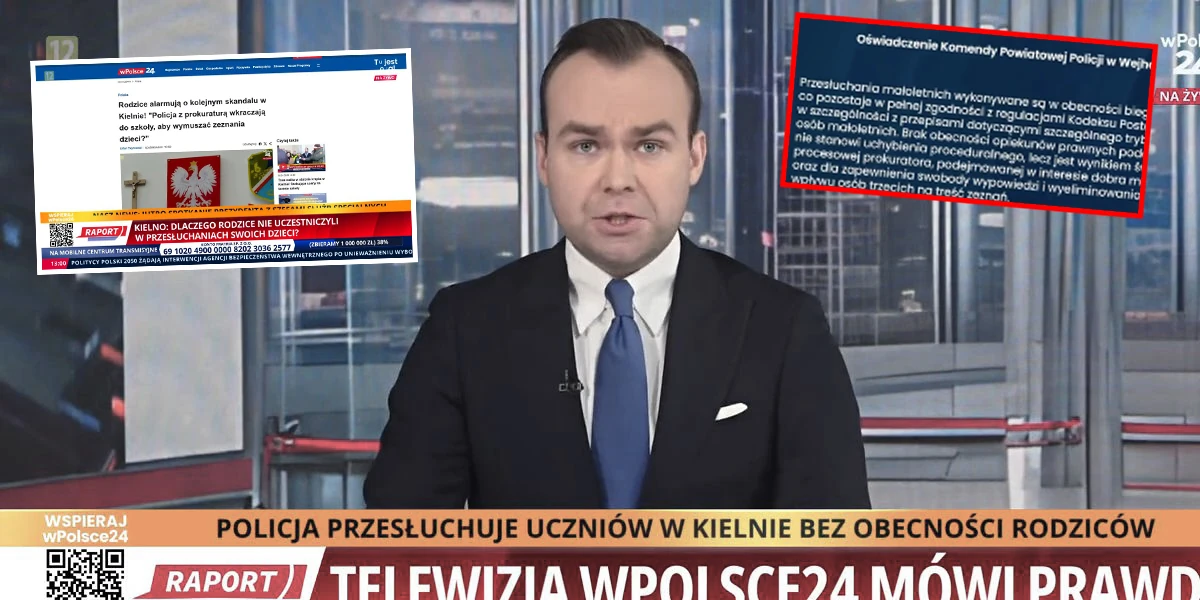 Policja reaguje na naszą publikację! Znamy pełne stanowisko służb w sprawie przesłuchań osób małoletnich w Kielnie