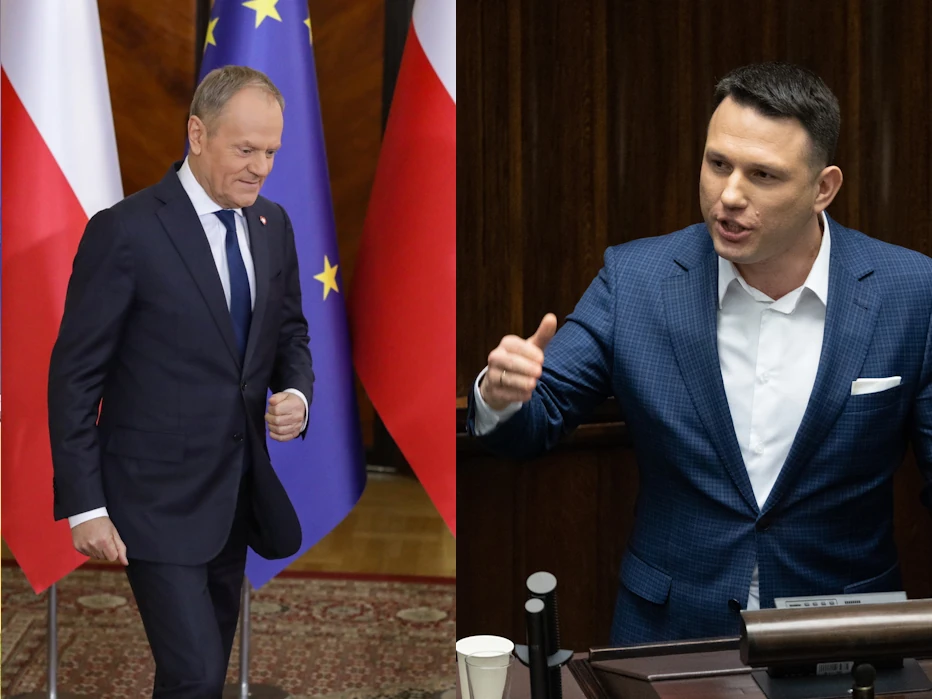 Mentzen i Tusk spijają sobie z dzióbków. Koalicja Konfederacji z KO coraz bliżej?