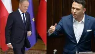 Donald Tusk i Sławomir Mentzen. Ta dwójka ewidentnie ma się politycznie ku sobie