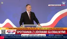 Prezydent Karol Nawrocki w sprawie dołączenia Polski do grupy G20. Konferencja w Pałacu Prezydenckim 