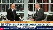 Marcin Wikło i Rafał Leśkiewicz w porannej Rozmowie Wikły na antenie telewizji wPolsce24