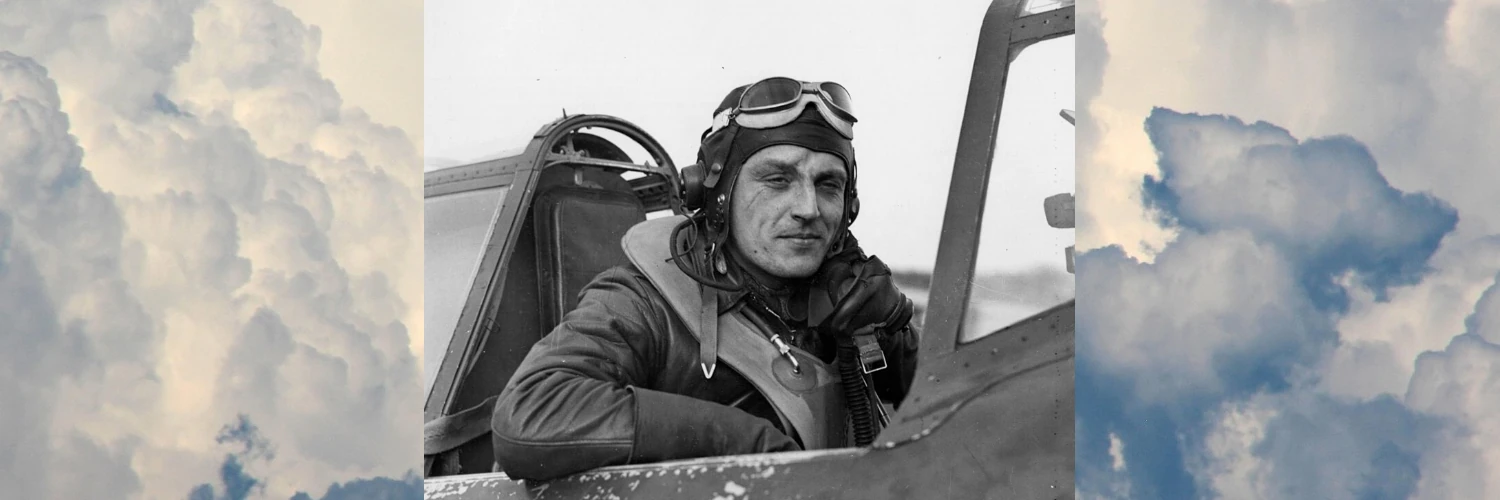 "Jednoosobowe siły powietrzne". Niezwykła historia polskiego asa, który latał z Amerykanami
