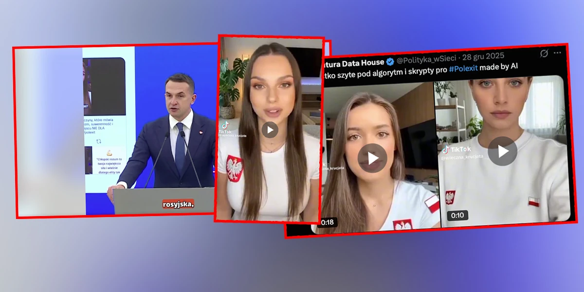 TikTok pod ostrzałem KE: Fałszywe Polki nawołują do Polexitu – rosyjska dezinformacja?