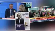 „Kolaz: Andrzej Szejna w Gościu Poranka TVP Info z zegarkiem Omega (7:45, Karolina Opolska), zbliżenia na nadgarstek, ekrany TVP z napisami 'SZEJNA OMEGA CZY NIE JEST OMEGA?'. Kontrowersyjny zegarek posła Lewicy”.