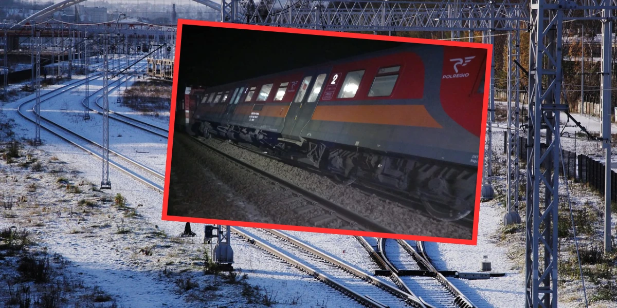 Kolejowy paraliż. Wykolejenie pociągu w Małopolsce i gigantyczne opóźnienia