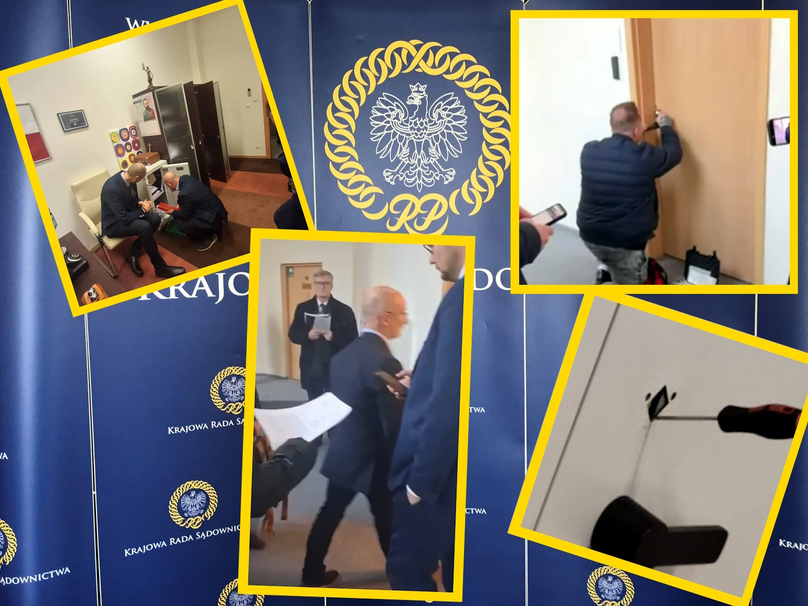 Gigantyczny skandal w KRS! Prute szafy, otwierane sejfy, totalny chaos. „Chodzi o udział sędziów w zamachu stanu”