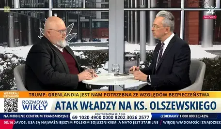 Mecenas księdza Olszewskiego adwokat Wąsowski w rozmowie z Marcinem Wikłą