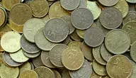 Monety o wartości kilku groszy