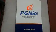 Szyld przed siedzibą PGNIG.