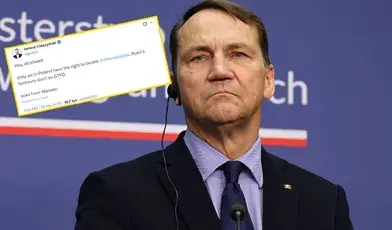 Janusz Cieszyński stanął w obronie Radosława Sikorskiego, gdy naszego szefa dyplomacji zaatakował na twiterze pachołek Putina