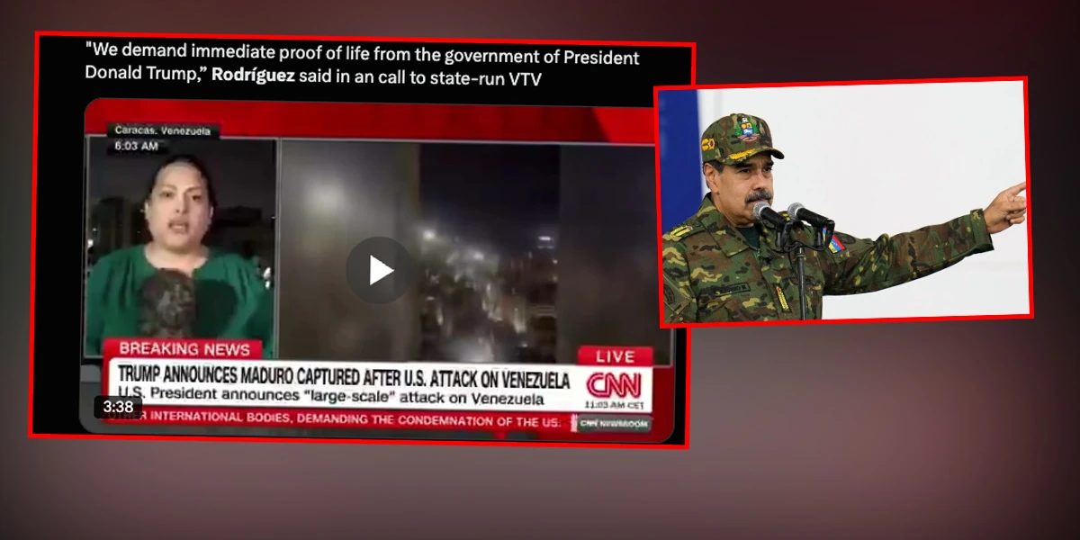 Wenezuela żąda dowodu życia Maduro: „Nie wiemy, gdzie jest prezydent i jego żona”