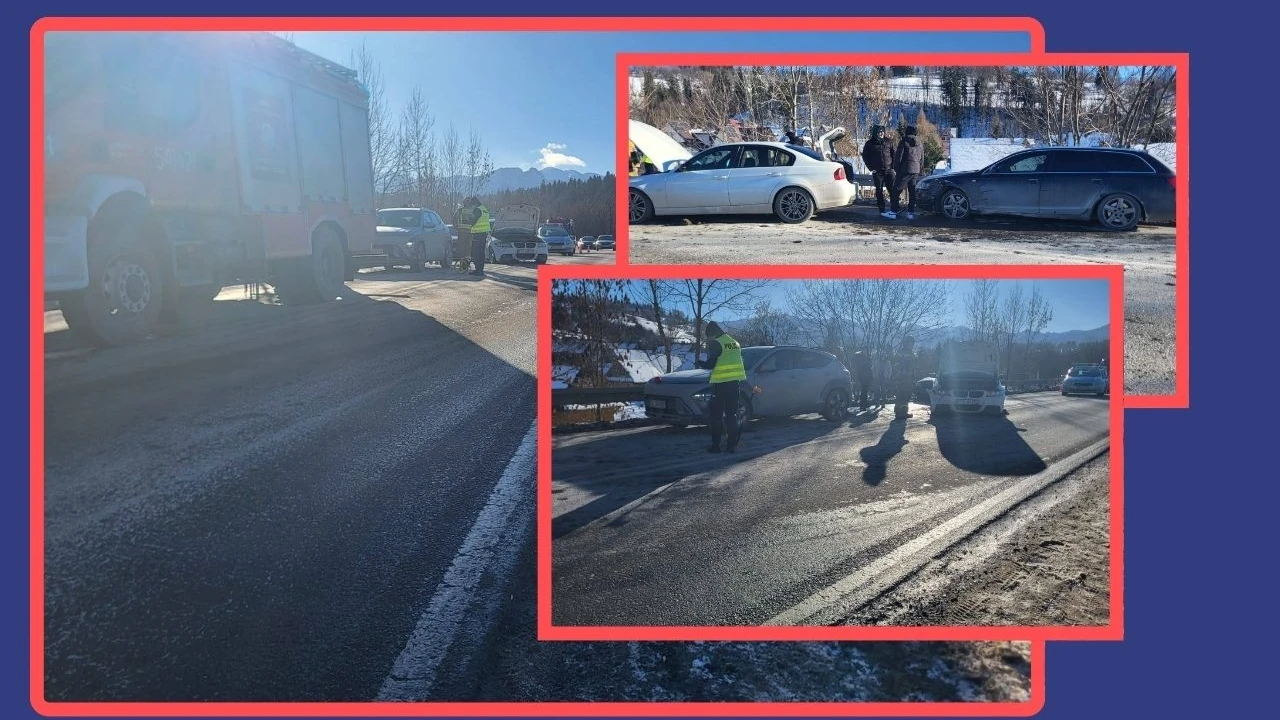 Zakopianka stoi. Wystarczyły trzy samochody i jest całkowita blokada