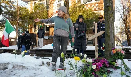 Miejsce śmierci Good w Minneapolis. Została zastrzelona przez agenta ICE, którego próbowała przejechać samochodem.