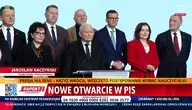 Jarosław Kaczyński  wraz z parlamentarzystami PiS ogłasza nowe otwarcie w partii 