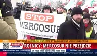 Trwa wielki protest rolników w Warszawie. Rolnicy protestują przeciwko polityce UE, rządowi i umowie z Mercosur