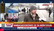 Krzysztof Bosak na proteście rolników. Wicemarszałek Sejmu wspiera protestujących